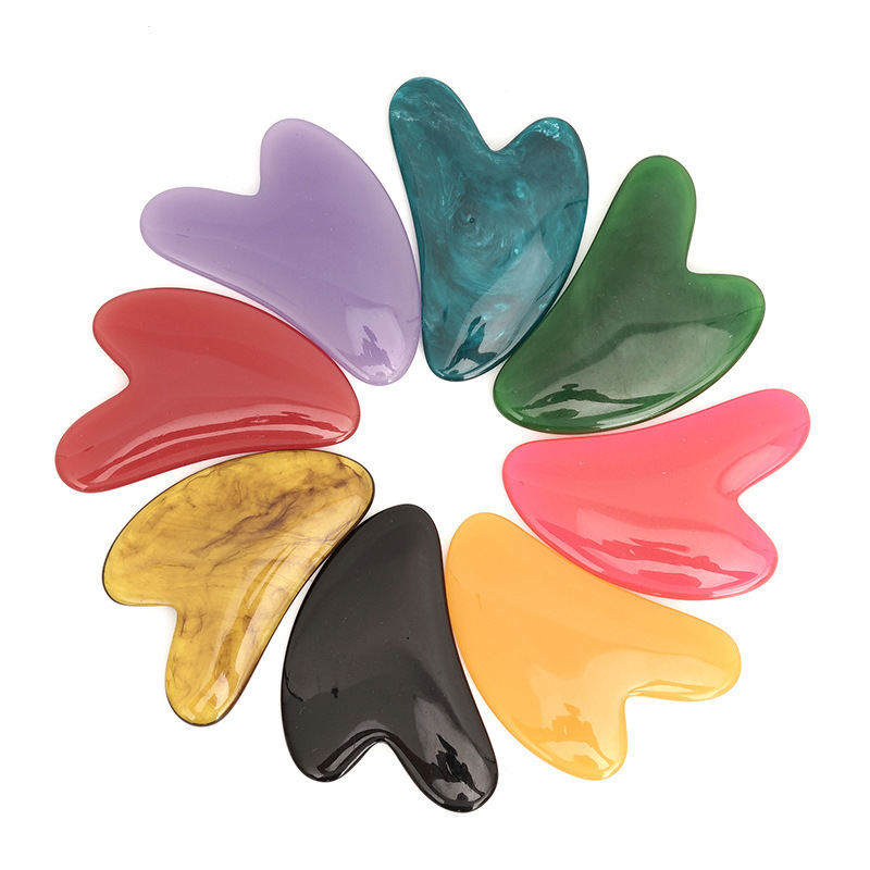 Gua Sha Tool Rose Quartz - Kamień Gua Sha z różowego kwarcu