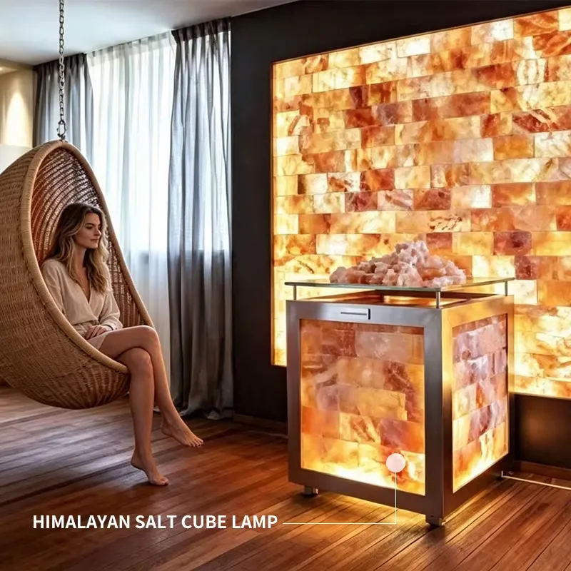 Spa Wellness Nature - Lampa z himalajskiej różowej soli w