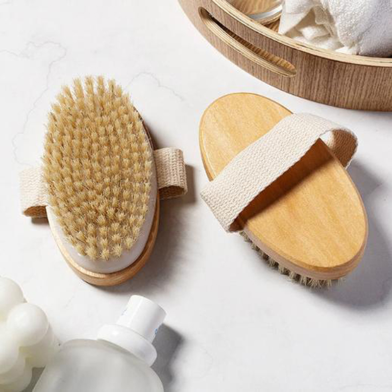 Body Loofah Natural - Szczotka do ciała na mokro i