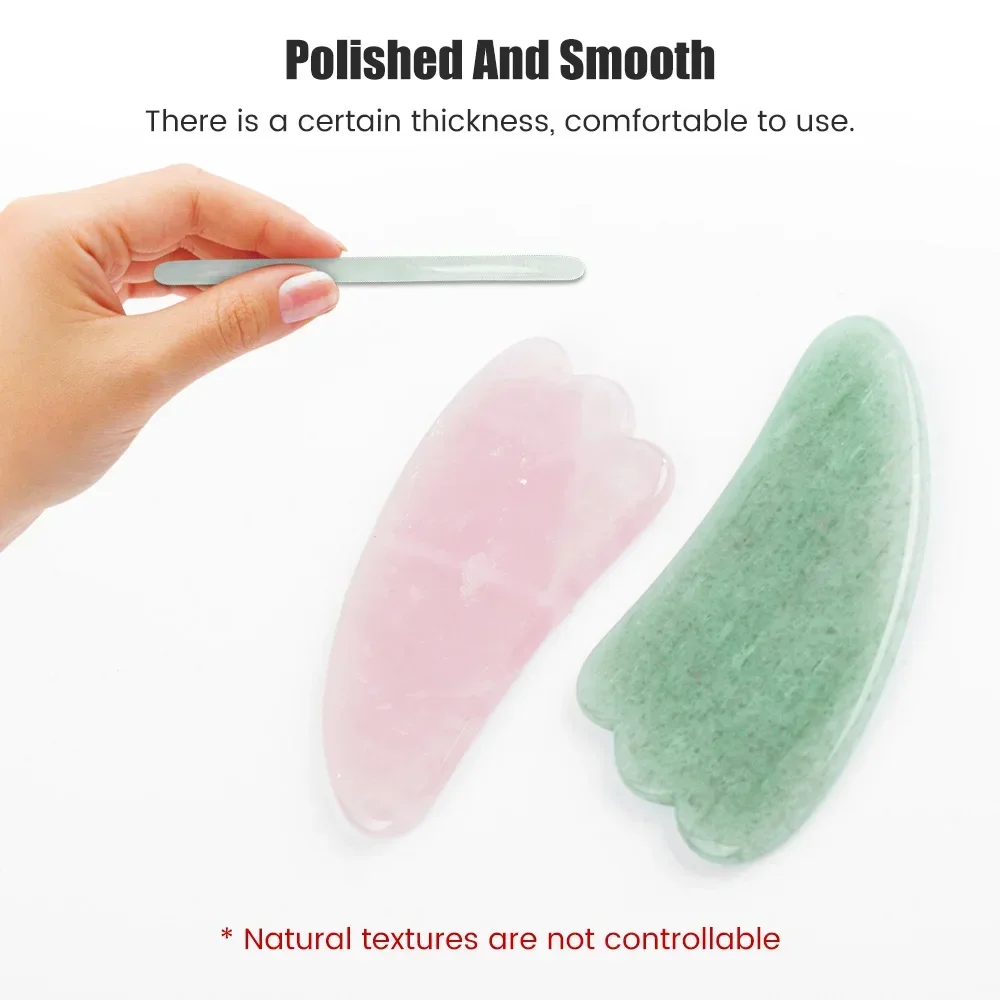 Naturalny Kamień Jadeitowy Gua – Gua Sha Tool Rose Quartz recenzja i cena