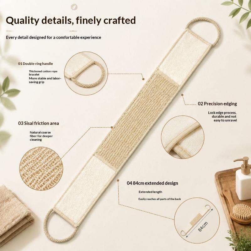 【B】Naturalna, miękka lufa z wł – Body Loofah Natural recenzja i cena