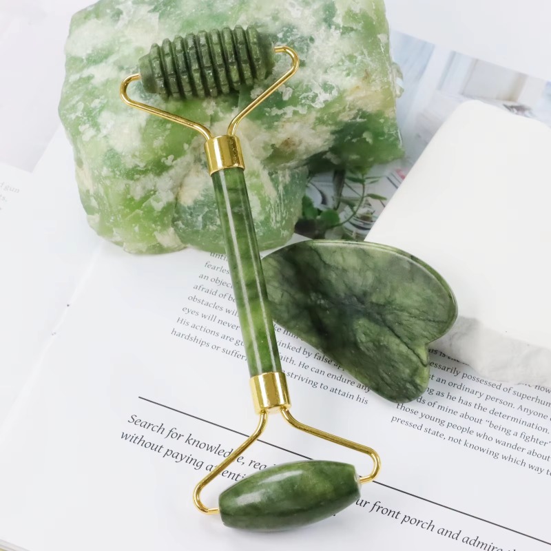 Zestaw Jade Spike Roller & Gua – Jade Roller Stone recenzja i cena