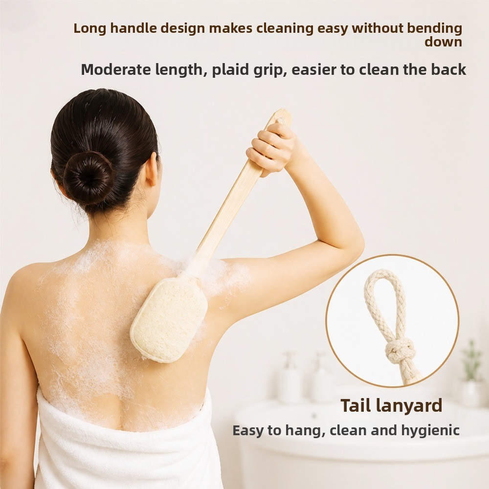 Dwustronna naturalna szczotka  – Body Loofah Natural recenzja i cena