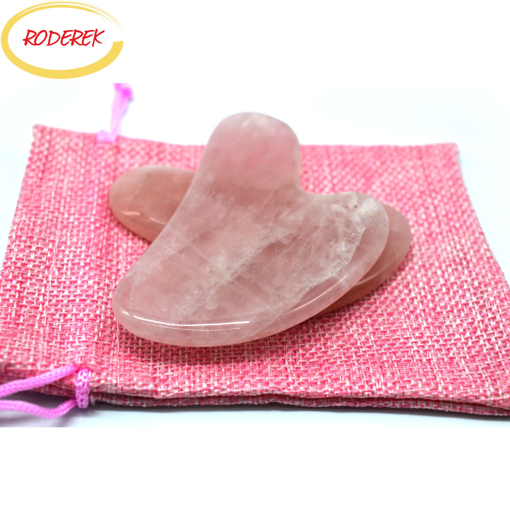 Jade Guasha Plate Natural Rose – Gua Sha Tool Rose Quartz recenzja i cena