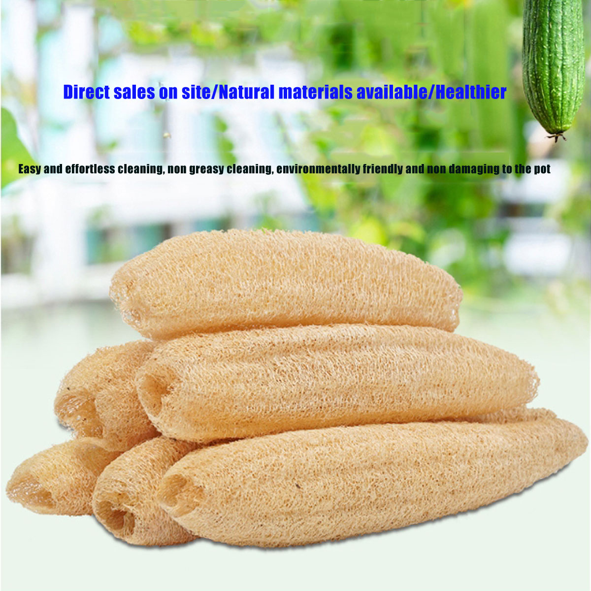 1 szt. Naturalna gąbka luffa,  – Body Loofah Natural recenzja i cena