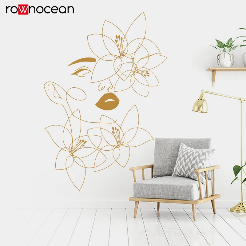 One Line Wall Decals Beauty Wa – Spa Wellness And Beauty recenzja i cena