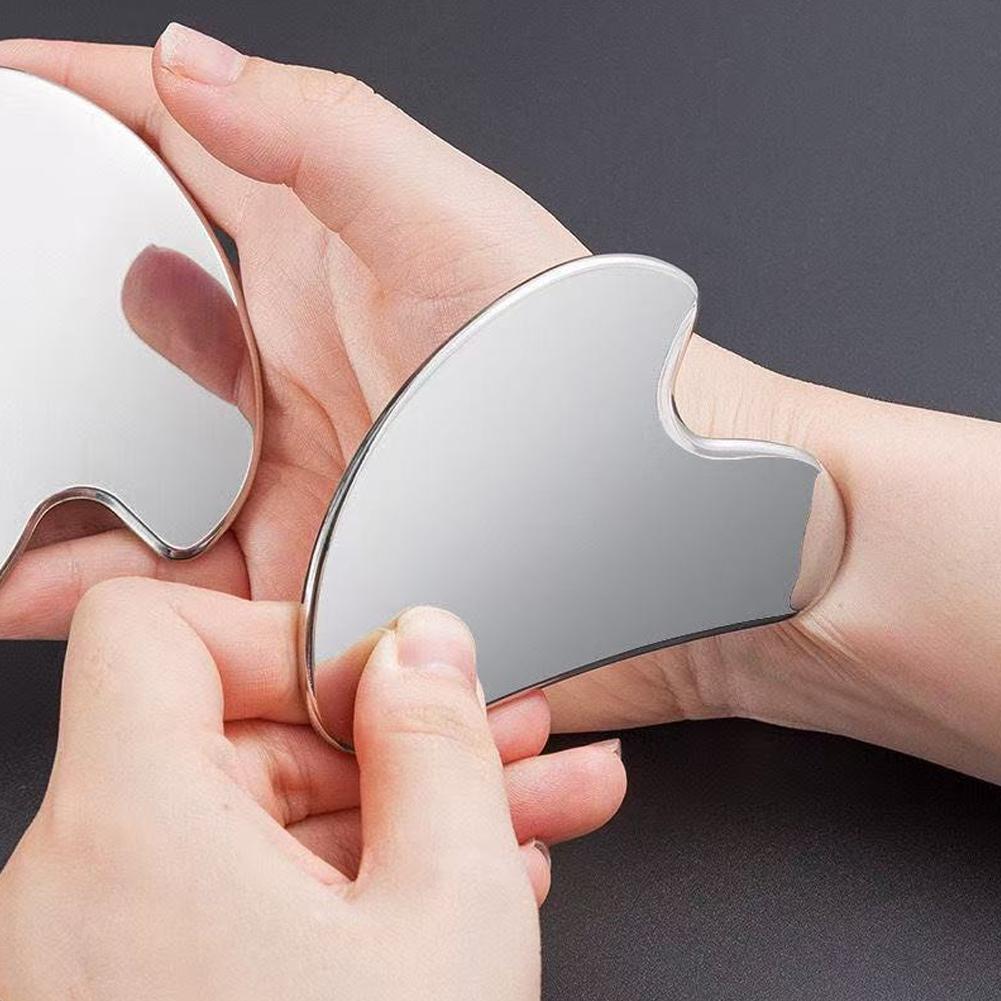 Płyta Gua Sha ze Stali Nierdze – Gua Sha Tool Rose Quartz recenzja i cena