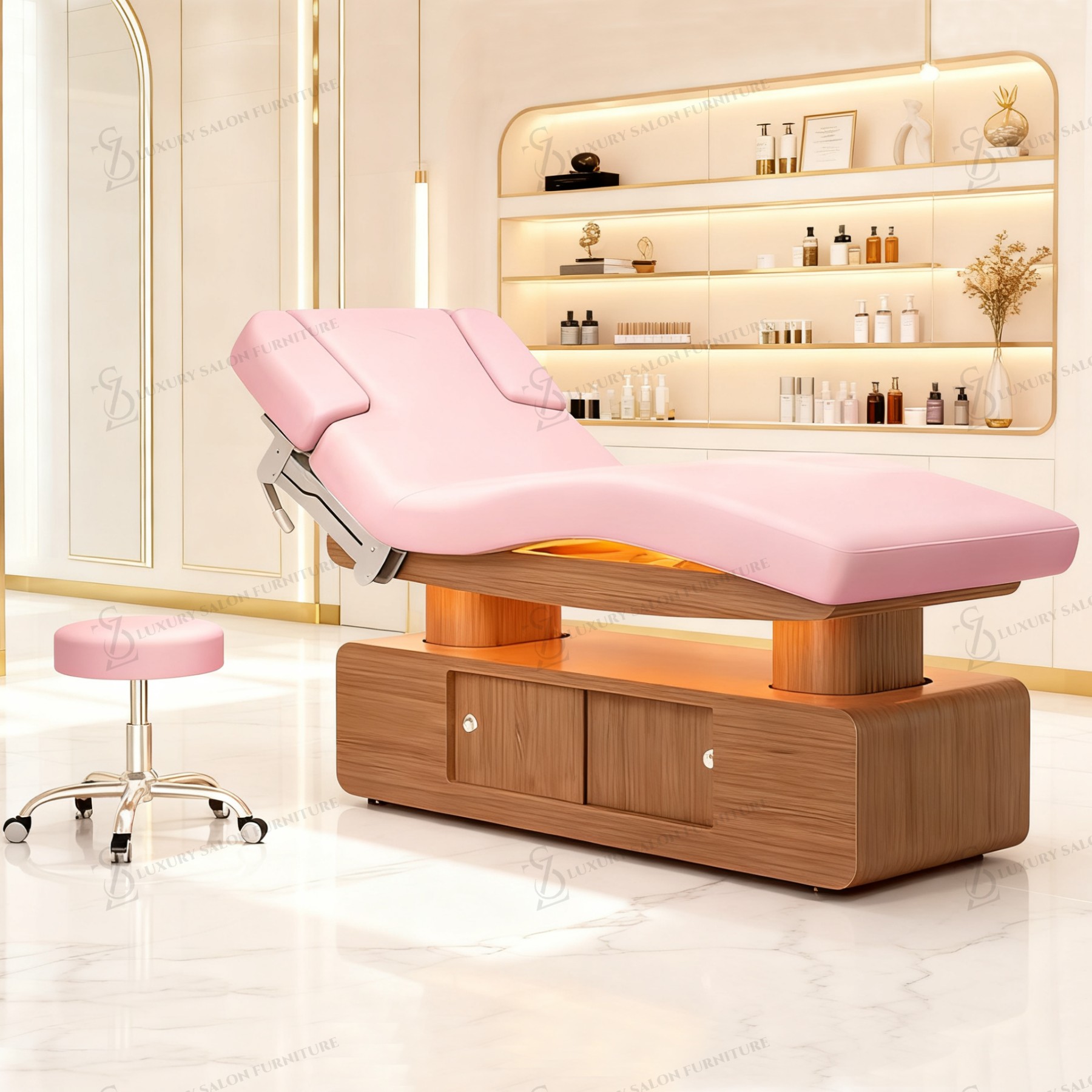 Luksusowe łóżko kosmetyczne 3/ – Spa Wellness And Beauty recenzja i cena