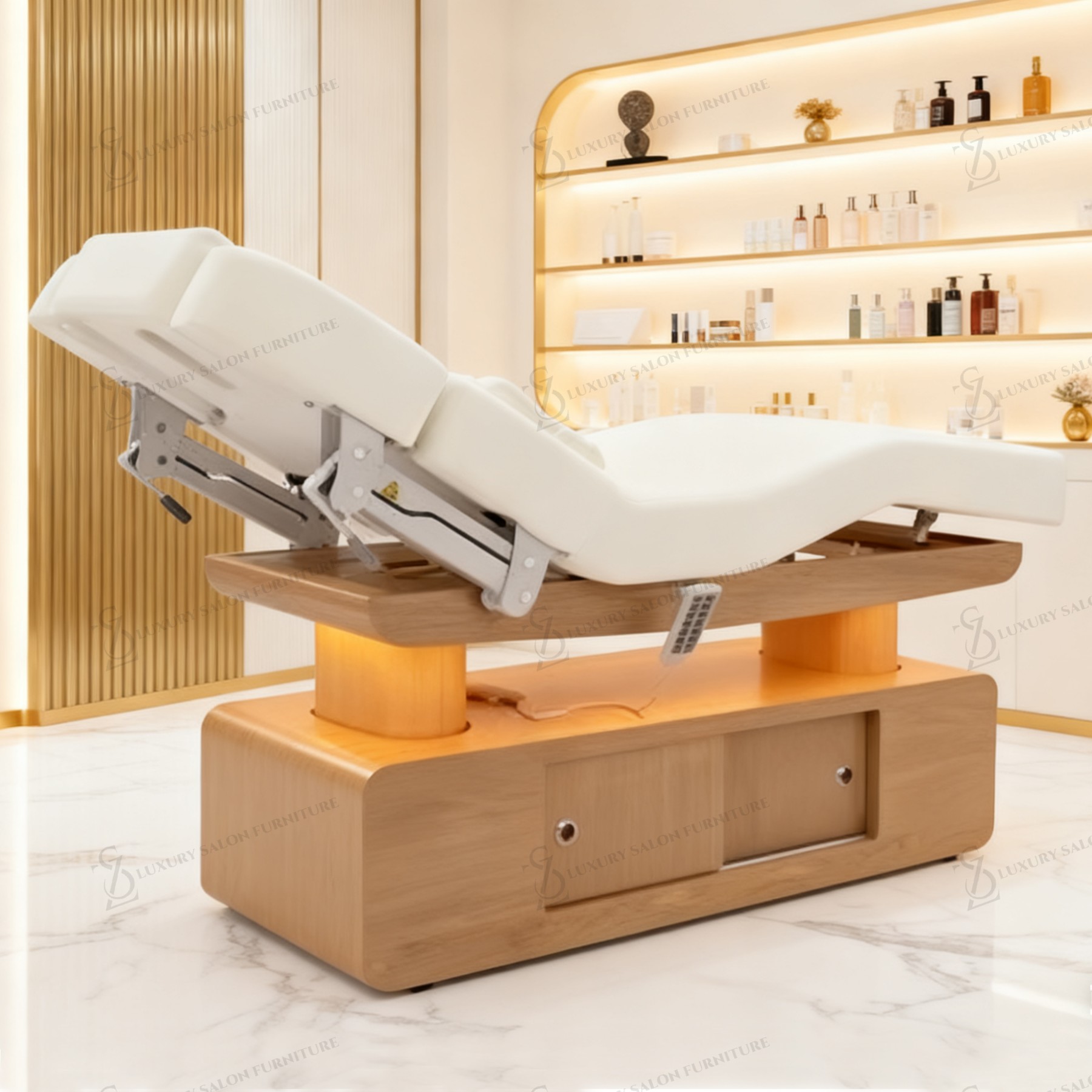 Luksusowe łóżko kosmetyczne 3/ – Spa Wellness And Beauty recenzja i cena