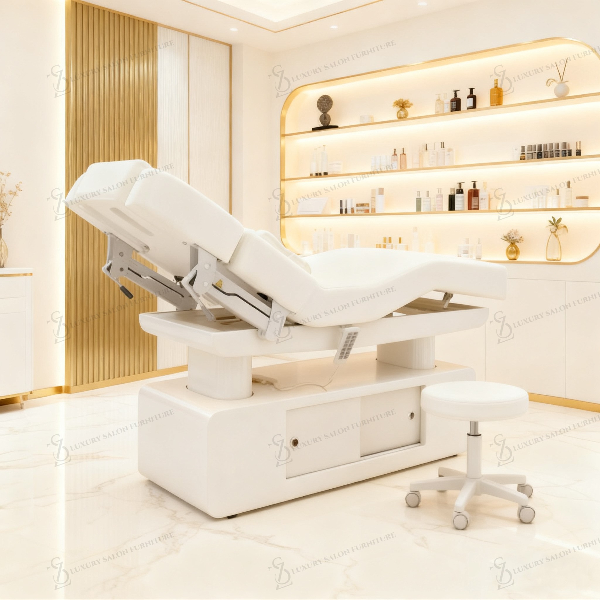 Luksusowe łóżko kosmetyczne 3/ – Spa Wellness And Beauty recenzja i cena